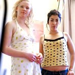 Fourth pic of Spy camera catches two lesbians getting dressed after having sex
