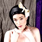 Second pic of Solo girl Penny Brooks strips off uniform to expose big pornstar boobs