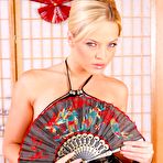 First pic of Cute Alexis Texas strips off her underwear and exposes her hairy cunt