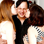 First pic of College girls Simone Delilah and Lara Brookes fuck their Sugar Daddy