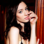 First pic of Sexy teen Zsanett Tormay in body stocking showing hot ass & bald twat closeup