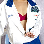 First pic of Amateur babe Lin shows off her Latina big tits and perfect ass