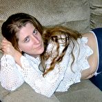 First pic of Chubby housewife takes a cumshot on trimmed muff after sex on her bed