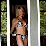 First pic of Blonde amateur Jayme Lawrence masturbates in a bikini before a hard fuck