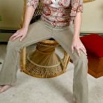 First pic of Teen first timer Mackenzie holds her breasts while taking off her clothes