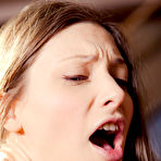 Fourth pic of Naked blonde Talia Mint has her wet pussy fingered by her masseuse Lena Love