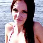 First pic of Amateur girl models on a sailboat before engaging in POV sex