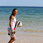 Fourth pic of College girls go topless during a game of beach volleyball