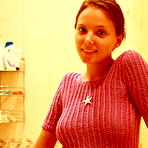 Fourth pic of Amateur model Katya poses fully clothed for her photographer friend