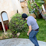 First pic of Hot wife Krissy Lynn sucking off a prowler & getting DP in interracial 3some