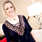 First pic of Caucasian woman unleashes her huge breasts before slipping off her underwear