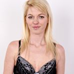 Second pic of Blonde amateur Veronika gets totally naked before a close-up of her pussy