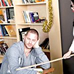 First pic of Sienna West and Kagney Linn Karter in school uniform have a threesome