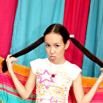 First pic of Asian nubile teen Amai Liu spreads legs and plays with her tiny pussy