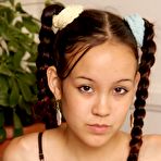 First pic of Adorable girl Amai Liv takes off sensual lingerie before toying her tight slit