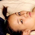 Fourth pic of Adorable girl Amai Liv takes off sensual lingerie before toying her tight slit