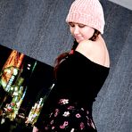 First pic of First timer Gisha Forza gets naked while wearing a toque & over the knee socks