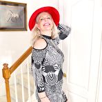 First pic of Thick granny Judy Belkins revealing big tits and ass while undressing