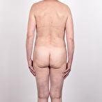 Fourth pic of Older mature granny Milena stripping to display her aged body in porn tryout