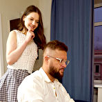 First pic of Schoolgirl Margo Von Teese Gets a Dripping Facial After a Hot Fuck - Margo and Mr. Henderson (26:52 Min.) - Porn Mega Load