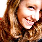 Second pic of Amateur BBW Lisa Davidson frees her huge boobs from sweater in blue jeans