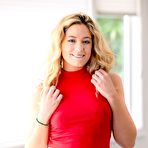 First pic of Sexy blonde River Lynn engages in sexual intercourse on a couch