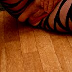 Fourth pic of Older British lady Kinky Carol shows her huge boobs in sexy pantyhose