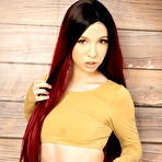 First pic of Sexy redhead Kenzie Reeves eats cum from her fingers after a POV fuck