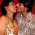 First pic of Indian MILF takes her boyfriend's cock in her mouth and shaved pussy too