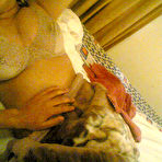 Second pic of Indian plumper shows her big natural tits while wearing glasses