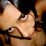 Second pic of Pretty Indian girl is captured in the nude during candid action at home