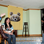 First pic of CFNM party with a fat chick and her girlfriend sucking cock