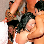 Third pic of Slutty amateurs getting drunk and going wild at the party with malestripper