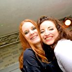 Third pic of Drunken women lose their inhibitions and suck major cock at interracial party