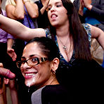 Fourth pic of Office party is featuring non nude babes doing blowjobs and handjobs