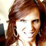 Fourth pic of Mature slut Syren Demer gets her twat stuffed with a huge black dong