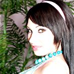 First pic of Brunette seductress with big bouncing boobs Kitty Bella in a hoht erotic scene