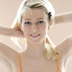 First pic of Blonde teen Kristi sucks on her guy's penis prior to sexual intercourse