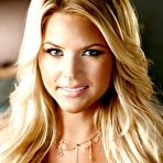 First pic of Busty babe Ashley Mattingly taking off her lingerie and posing on the bed