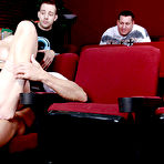 Third pic of Slutty MILF in stockings Julia Ann gets her shaved twat drilled hardcore