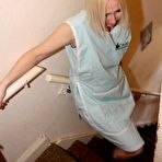 First pic of Blonde British woman Tracey Lain does anal during the course of POV sex