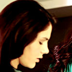 First pic of Valentina Nappi and Lyen have lesbian sex while in their kitchen