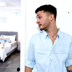 First pic of Blonde teen Gia Ohmy sports a creampie after sex with her stepbrother