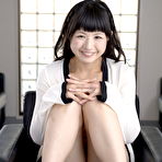 First pic of Cute Japanese girl Yuzuki shows her small tits and pussy during solo action