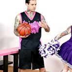 First pic of Amateur cheerleader Joanna Angel is fucking with her boyfriend