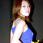 First pic of Amateur Japanese cheerleader Naoko loosing bare ass from panties and skirt