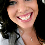 First pic of Cute brunette Colby takes a cock in her mouth after getting bare naked