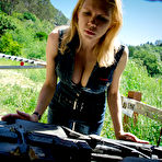 Third pic of Blonde girl Alina West is captured and tied up to be used as a sex slave