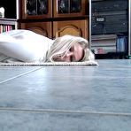 First pic of bound-ticklish-girl | Olivia - New prisoner in the house part 3 of  8