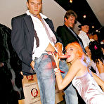 First pic of Zoftick MILFs showing off their blowjob skills at the crazy club party